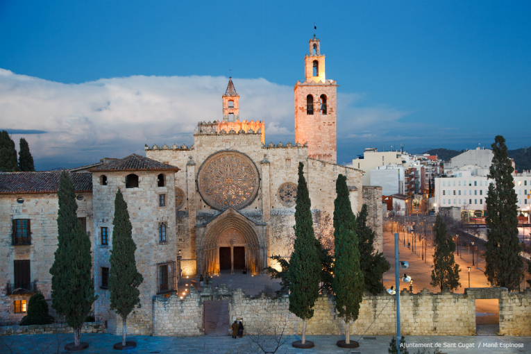 Vista de Sant Cugat del Vallès